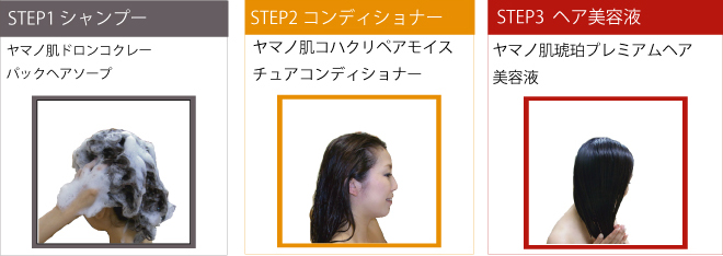 ヤマノ肌.com ｜ ヤマノ肌ヘアケアシリーズ